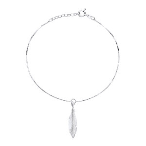 925 Sterling Silver Fancy Leaf Drop 10