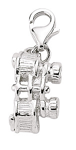925 Sterling Silver Binocular Charm