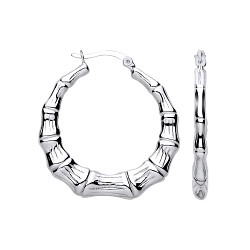 925 Silver Creole Hoop Earrings