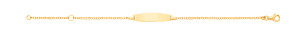 9ct Childrens Belcher ID Bracelet