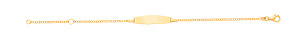 9ct Childrens Belcher ID Bracelet