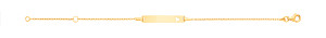 9ct Childrens Trace ID Bracelet