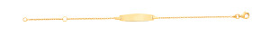 9ct Childrens Trace ID Bracelet