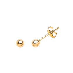 9ct Gold Ball Studs