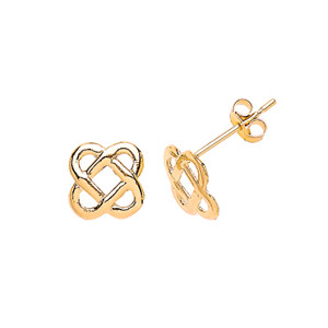 9ct Gold Celtic Stud Earrings