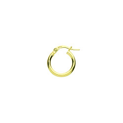 9ct Gold 10mm Hoop Earrings