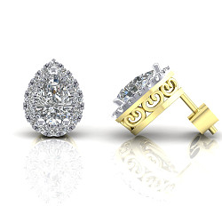 9CT CZ Earrings