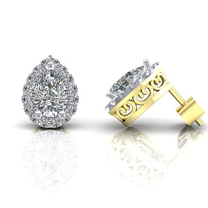 9CT CZ Earrings