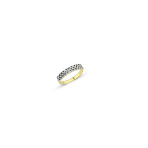 9ct Gold CZ Ladies Fancy Ring