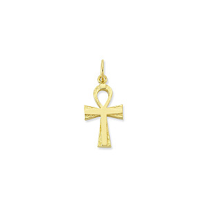 9ct Yellow Gold Ankh Cross