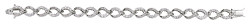 925 Sterling Silver Cubic Zirconia Tear Drop Detail Tennis Bracelet