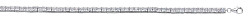 925 Sterling Silver Cubic Zirconia Channel Set Tennis Bracelet