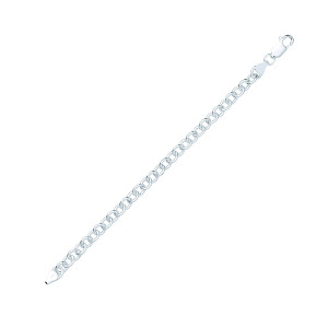 Silver Ladies Belcher Bracelet