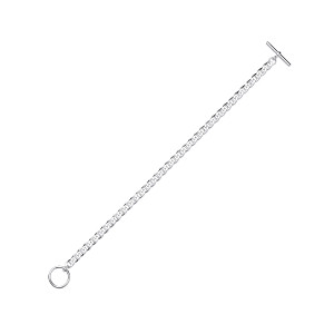 Silver Flat Mariner Link T-Bar 7.5
