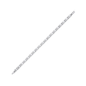 Silver CZ Tennis Bracelet