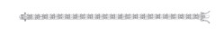 Silver CZ Baguette Cut Tennis Bracelet