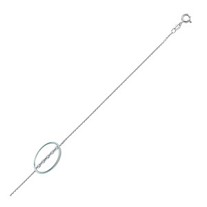 925 Sterling Silver Rhodium Plated 18