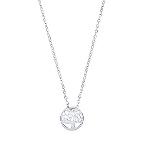 925 Sterling Silver Tree Of Life Pendant & Chain