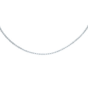Silver Fancy Diamond Cut 18