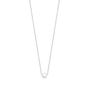 Silver Fancy Pearl Necklace