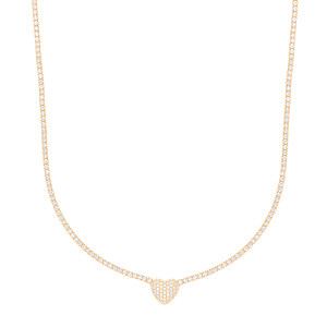 Gold Plated CZ Tennis 14