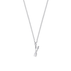 Silver Hairdressers Scissors Pendant Necklace