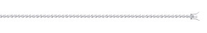 Silver CZ Heart Stone Tennis Necklace
