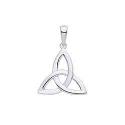 925 Sterling Silver Celtic Trinity Knot Pendant