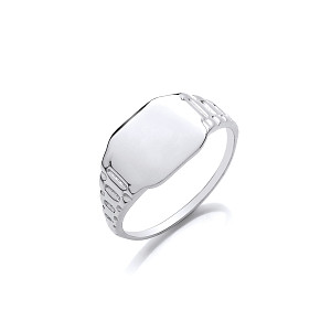 Silver Children's Ring