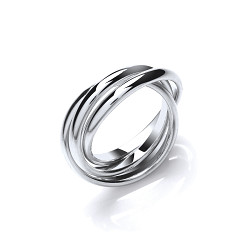 925 Sterling Silver Russian Wedding Ring