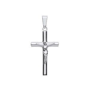 925 Sterling Silver Crucifix Cross Pendant
