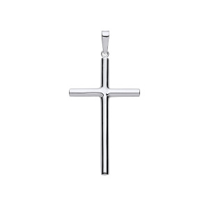 925 Sterling Silver Plain Cross Pendant