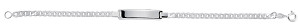 925 Sterling Silver Ladies ID Bracelet