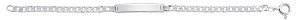 925 Sterling Silver Ladies ID Bracelet