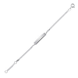 925 Sterling Silver Child's ID Bracelet