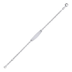 925 Sterling Silver CHILDRENS ID BRACELET