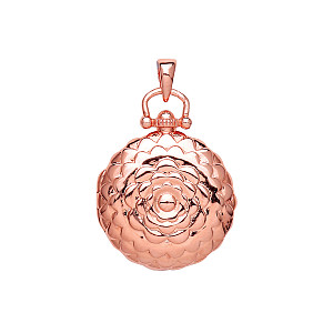 Rose Gold Plated Flower Design Locket