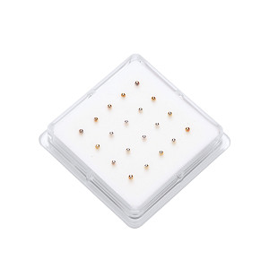 Nose Studs - 925 Sterling Silver Ball Nose Studs x 20 pieces