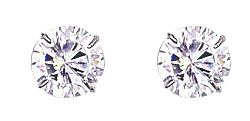 10mm Round 925 Sterling Silver Stud Earrings